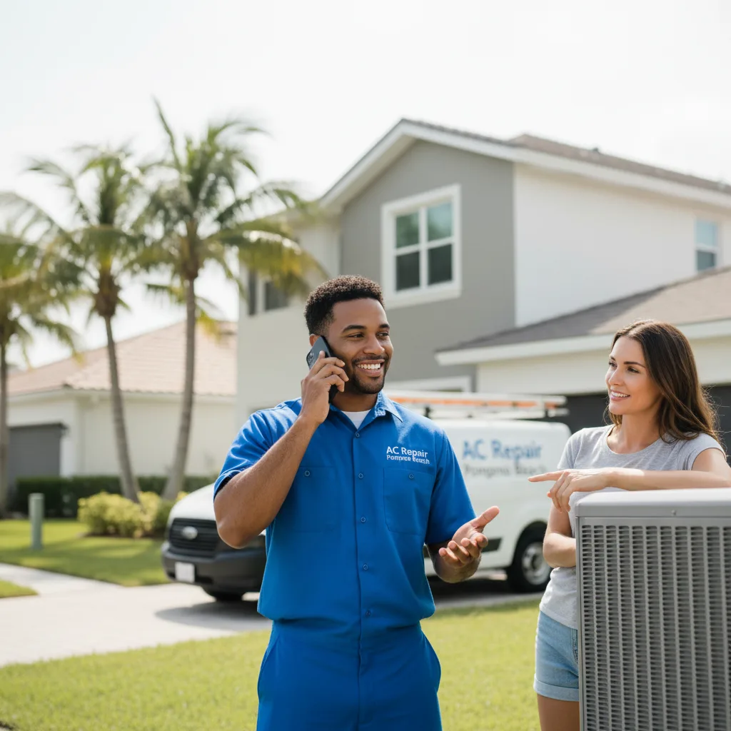 AC Repair Pompano Beach customer support in Morganton